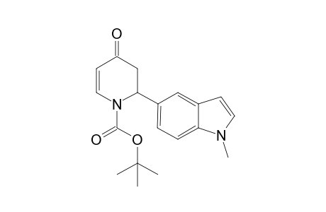 N-Boc-2-(5-(1-methyl)-indole)-2,3-dihydro-4-pyridone
