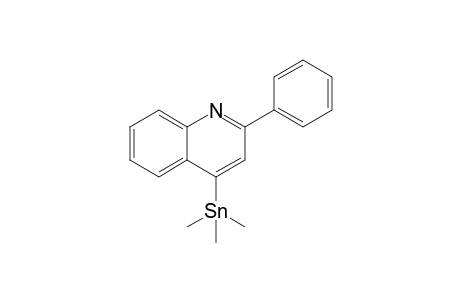 Trimethyl-(2-phenyl-4-quinolinyl)stannane
