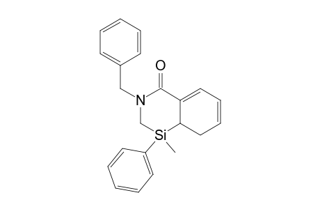 1-Benzyl-4-phenyl-4-methyl-4-sila-3,4,4a,5-tetrahydro-2H-isoquinolin-1-one