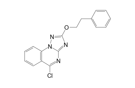 5-Chloro-2-phenethyloxy[1,2,4]triazolo[1,5-a]quinazoline