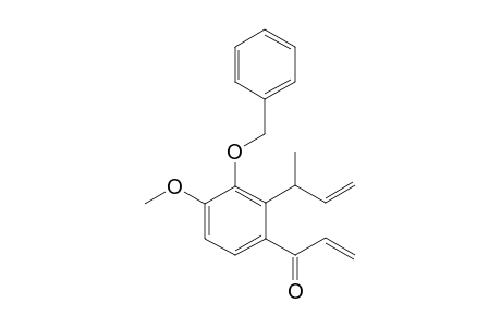 1-[3-Benzyloxy-4-methoxyl-2-(1-methylallyl)]phenyl vinyl ketone
