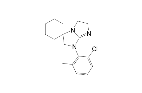 1'-(6-chloro-o-tolyl)-2',3',5',6'-tetrahydrospiro[cyclohexane-1,3'-[1H]imidazo[1,2-a]imidazole]