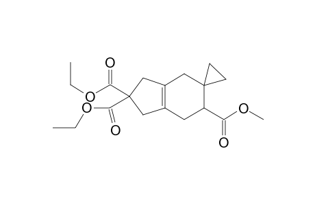 Diethyl 4'-methoxycarbonylbicyclo[4.3.0]non-1'(6')-ene-3'-spiro-1-cyclopropane-8',8'-dicarboxylate