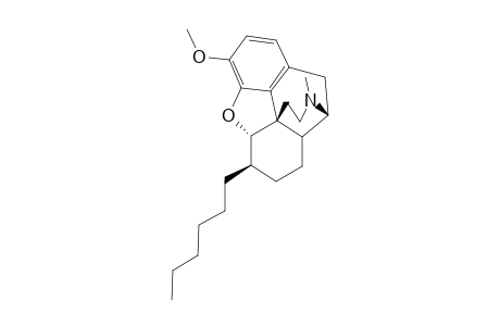6-BETA-HEXYL-7,8-DIHYDRO-6-DEOXYCODEINE