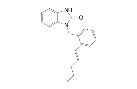1-[trans-2-(1-Butenyl)benzyl]benzimidazolin-2-one