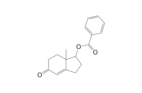 1-BETA-BENZOYLOXY-7A-BETA-METHYL-2,3,7,7A-TETRAHYDRO-1H-INDEN-5(6H)-ONE