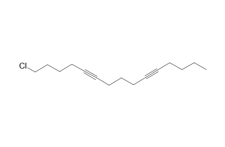 5,10-Pentadecadiyne, 1-chloro-