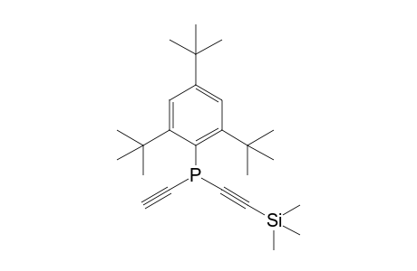 Ethynyl-(2,4,6-tritert-butylphenyl)-(2-trimethylsilylethynyl)phosphane