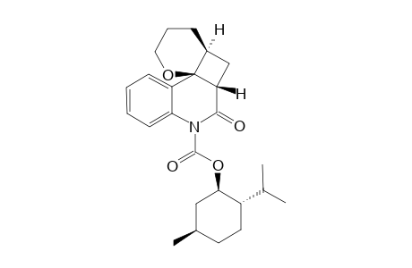 N-MENTHYLOXYCARBONYLBENZ-[K]-10-AZA-2-OXATRICYCLO-[6.4.0.0(1.6)]-UNDECAN-9-ONE-N-MENTHYLOXYCARBONYL-LACTAM