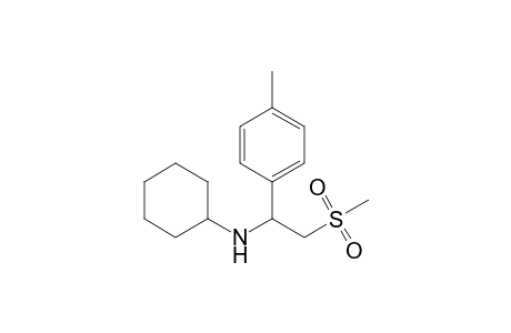 cyclohexyl-[2-mesyl-1-(p-tolyl)ethyl]amine
