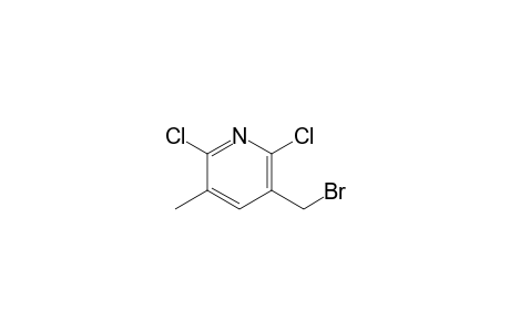 3-(bromomethyl)-2,6-bis(chloranyl)-5-methyl-pyridine