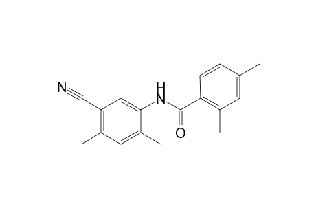 5-Cyano-2,4-dimethyl-N-(2',4'-dimethylphenylamido)benzonitrile