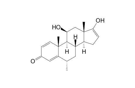 Methylprednisolone-A (-C2H4O2)