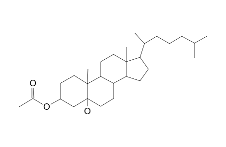 5a-Cholestane-3a,5a-diol-3a-acetate