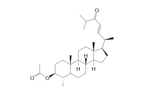 3.beta.-Acetoxy-4.alpha.-methylcholest-22(E)-en-24-one