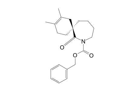 Benzyl (6S)-2,3-Dimethyl-7-oxo-8-azaspiro[5.6]dodec-2-ene-8-carboxylate
