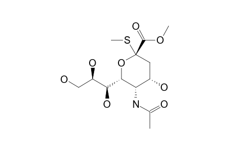 METHYL_(METHYL_5-ACETAMINO-3,5-DIDEOXY-2-THIO-D-GLYCERO-ALPHA-D-GALACTO-2-NONULOPYRANOSID)-ONATE