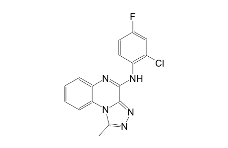 [1,2,4]triazolo[4,3-a]quinoxalin-4-amine, N-(2-chloro-4-fluorophenyl)-1-methyl-