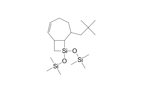 anti-6-Neopentyl-8,8-bis(trimethylsiloxy)-8-silabicyclo[5.2.0.]non-2-ene