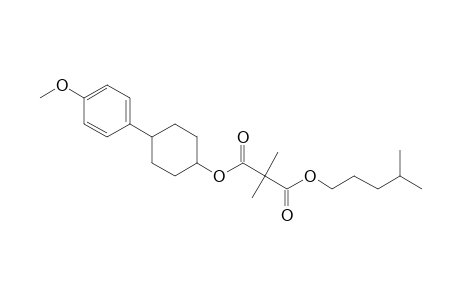 Dimethylmalonic acid, isohexyl 4-(4-methoxyphenyl)cyclohexyl ester