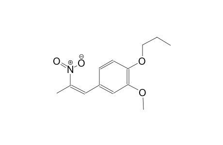2-methoxy-4-[(1Z)-2-nitro-1-propenyl]-1-propoxybenzene