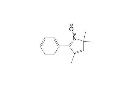 2H-Pyrrole, 2,2,4-trimethyl-5-phenyl-, 1-oxide
