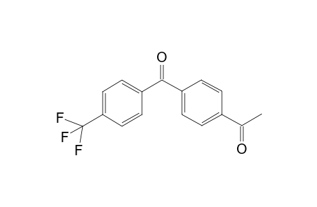 1-{4'-[p-(Trifluoromethyl)benzoyl]phenyl]-ethanone