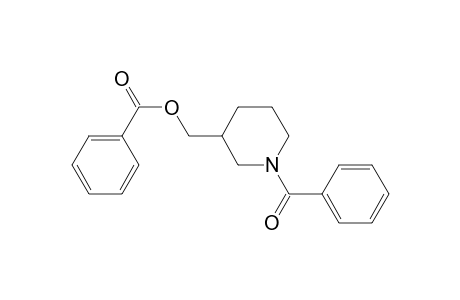 N-Benzoyl-3-[(benzoyloxy)methyl]piperidine