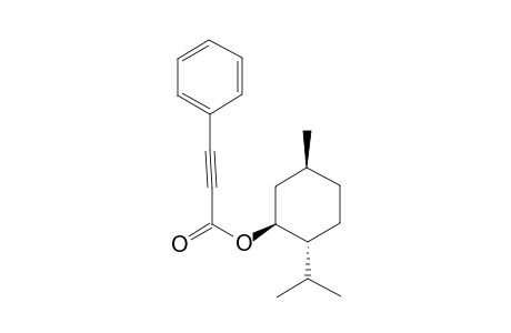 (1S,2R,5S)-2-isopropyl-5-methylcyclohexyl 3-phenylpropiolate