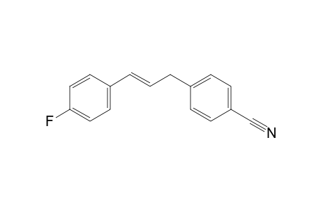 (E)-3-(4-Cyanophenyl)-1-(4-fluorophenyl)propene