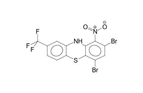 2,4-DIBROMO-1-NITRO-8-TRIFLUOROMETHYLPHENOTHIAZINE