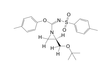 2-(tert-Butoxymethyl)-1-[N'-(4-methylbenzenesulfonyl)(4-methylphenoxy)imidolyl]aziridine
