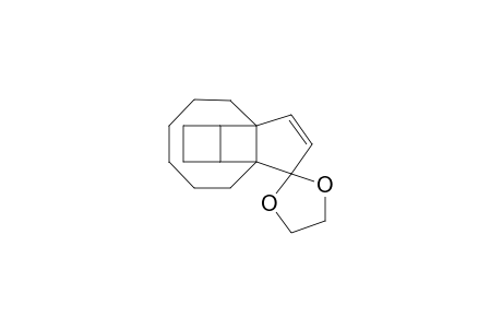 Spiro[1,3-dioxolane-2,1'-[3a,9a]ethano[1H]cyclopentacyclooctene], octahydro-10',11'-bis(methylene)-