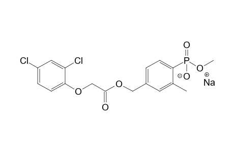 Sodium Methyl methyl-.alpha.-[(2',4'-dichlorophenoxy)acetoxy]-(p-methylphenyl)-phosphonate