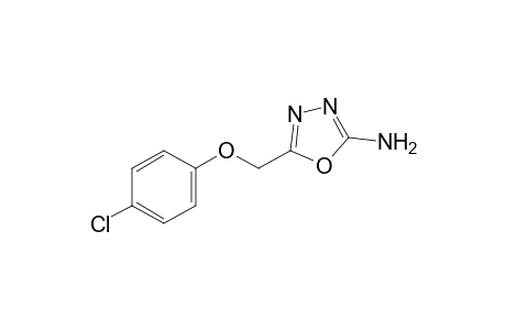 2-amino-5-[(p-chlorophenoxy)methyl]-1,3,4-oxadiazole