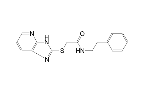 Acetamide, 2-(imidazo[5,4-b]pyridin-2-yl)-N-(2-phenylethyl)-