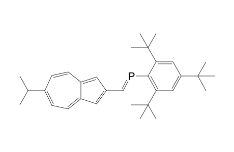 (E)-2-(6-Isopropyl-2-azulenyl)-1-(2,4,6-tri-t-butylphenyl)phosphaethene