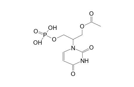 2-URACILO-3-ACETOXYPROPYLPHOSPHORIC ACID