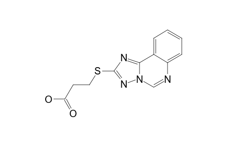 3-(1,2,4-TRIAZOLO-[1,5-C]-QUINAZOLIN-2-YLTHIO)-PROPIONIC-ACID