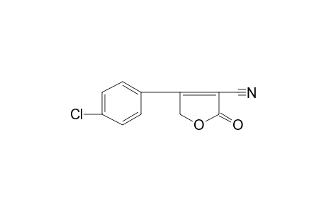 4-(p-CHLOROPHENYL)-2,5-DIHYDRO-2-OXO-3-FURONITRILE