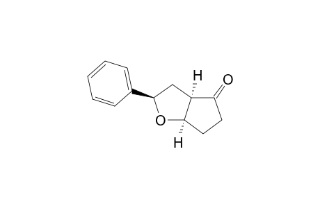 4H-Cyclopenta[b]furan-4-one, hexahydro-2-phenyl-, (2.alpha.,3a.beta.,6a.beta.)-(.+-.)-