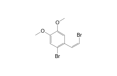 1-BROMO-2-[(Z)-2-BROMOETHENYL]-4,5-DIMETHOXYBENZENE