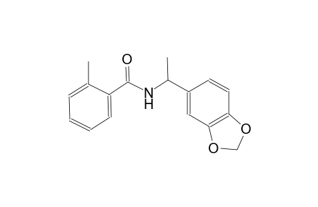 N-[1-(1,3-benzodioxol-5-yl)ethyl]-2-methylbenzamide