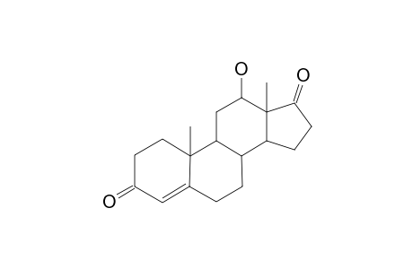 Androst-4-ene-3,17-dione, 12-hydroxy-, (12.beta.)-