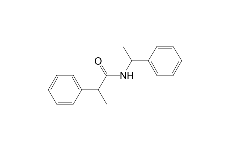2-Phenyl-N-(1-phenylethyl)propanamide