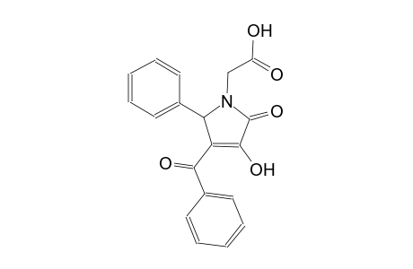 (3-benzoyl-4-hydroxy-5-oxo-2-phenyl-2,5-dihydro-1H-pyrrol-1-yl)acetic acid