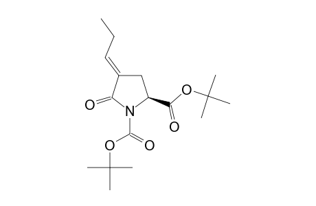 TERT.-BUTYL-(2S)-N-TERT.-BUTOXYCARBONYL-4-PROPYLIDENEPYROGLUTAMATE