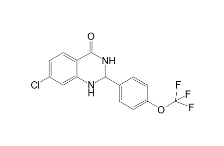 7-Chloro-2-(4-(trifluoromethoxy)phenyl)-2,3-dihydroquinazolin-4(1H)-one