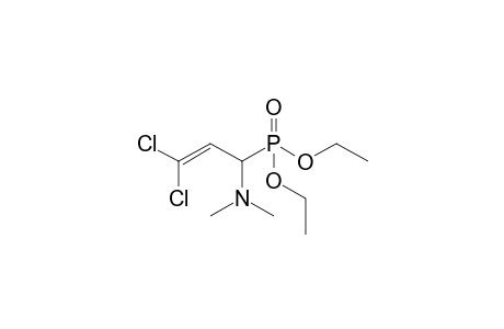 Diethyl 3,3-dichloro-1-(dimethylamino)prop-2-enylphosphonate