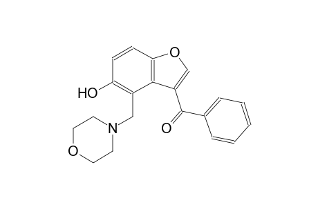[5-hydroxy-4-(4-morpholinylmethyl)-1-benzofuran-3-yl](phenyl)methanone